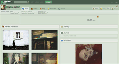 Desktop Screenshot of illogical-option.deviantart.com