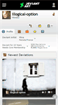 Mobile Screenshot of illogical-option.deviantart.com