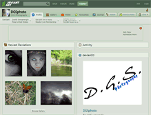 Tablet Screenshot of dgsphoto.deviantart.com