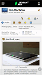 Mobile Screenshot of pro-macbook.deviantart.com