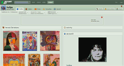 Desktop Screenshot of hulipa.deviantart.com