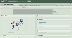 Desktop Screenshot of cute-underwear.deviantart.com