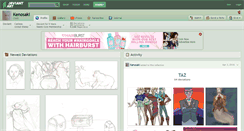 Desktop Screenshot of kenosaki.deviantart.com