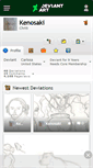 Mobile Screenshot of kenosaki.deviantart.com