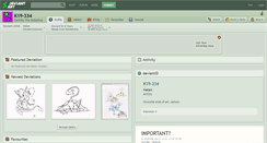 Desktop Screenshot of k19-334.deviantart.com