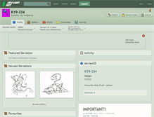 Tablet Screenshot of k19-334.deviantart.com