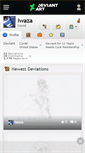 Mobile Screenshot of iwaza.deviantart.com