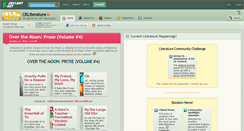 Desktop Screenshot of crliterature.deviantart.com