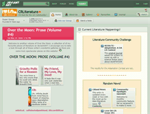 Tablet Screenshot of crliterature.deviantart.com