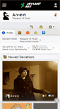 Mobile Screenshot of a-v-e-n.deviantart.com