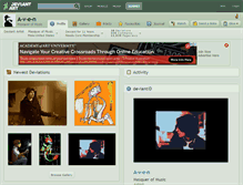 Tablet Screenshot of a-v-e-n.deviantart.com