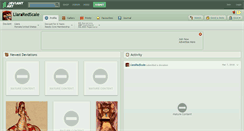 Desktop Screenshot of liararedscale.deviantart.com
