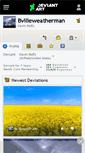 Mobile Screenshot of bvilleweatherman.deviantart.com