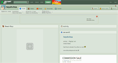 Desktop Screenshot of heyohwhoa.deviantart.com
