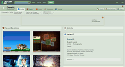 Desktop Screenshot of everettl.deviantart.com
