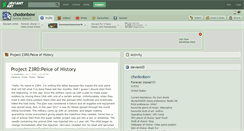Desktop Screenshot of chodonbow.deviantart.com