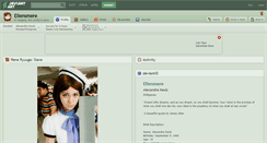 Desktop Screenshot of ellensmere.deviantart.com