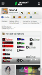 Mobile Screenshot of neon4.deviantart.com