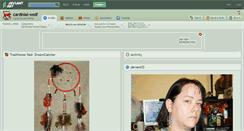 Desktop Screenshot of cardnial-wolf.deviantart.com