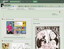 Tablet Screenshot of kat-nyan.deviantart.com