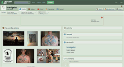 Desktop Screenshot of brantgates.deviantart.com