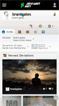 Mobile Screenshot of brantgates.deviantart.com