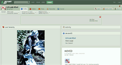 Desktop Screenshot of lil-lost-kiwi.deviantart.com