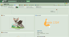 Desktop Screenshot of lupie1324.deviantart.com