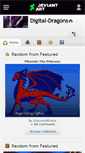 Mobile Screenshot of digital-dragons.deviantart.com