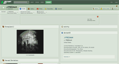 Desktop Screenshot of j-freeman.deviantart.com
