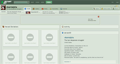 Desktop Screenshot of okamialpha.deviantart.com