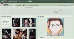 Desktop Screenshot of nathrl.deviantart.com