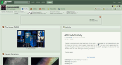 Desktop Screenshot of chemicalkidd.deviantart.com