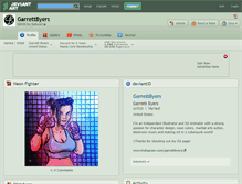 Tablet Screenshot of garrettbyers.deviantart.com