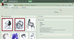 Desktop Screenshot of naille.deviantart.com