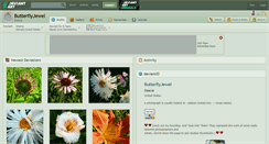 Desktop Screenshot of butterflyjewel.deviantart.com