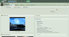 Desktop Screenshot of lethalwire.deviantart.com