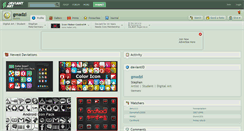 Desktop Screenshot of gmadzl.deviantart.com