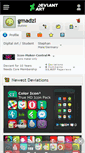 Mobile Screenshot of gmadzl.deviantart.com