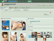 Tablet Screenshot of conaleptemixco2205.deviantart.com