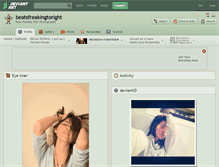 Tablet Screenshot of beatsfreakingtoright.deviantart.com