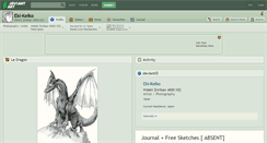Desktop Screenshot of eki-keiko.deviantart.com