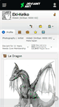 Mobile Screenshot of eki-keiko.deviantart.com
