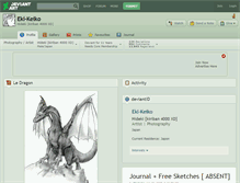 Tablet Screenshot of eki-keiko.deviantart.com