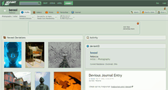Desktop Screenshot of bexsol.deviantart.com