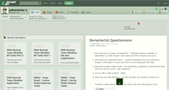 Desktop Screenshot of pokemaniac-x.deviantart.com