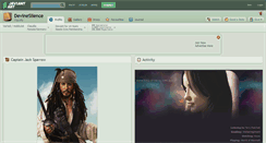Desktop Screenshot of devinesilence.deviantart.com