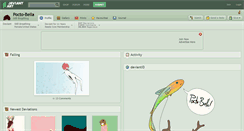 Desktop Screenshot of pocto-bella.deviantart.com
