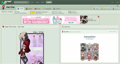 Desktop Screenshot of kaci-star.deviantart.com