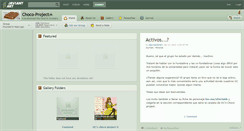 Desktop Screenshot of choco-project.deviantart.com